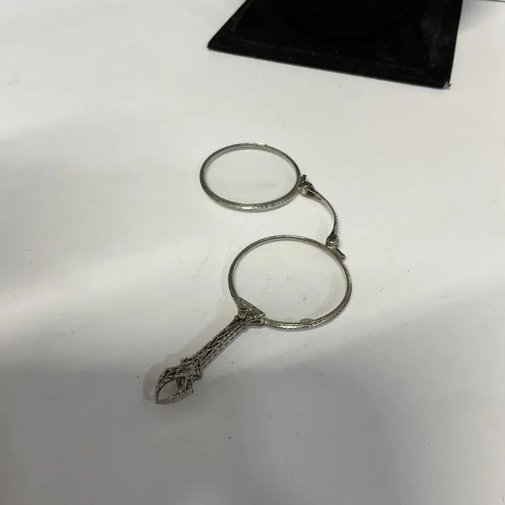 Edwardian Lorgnette opera glasses